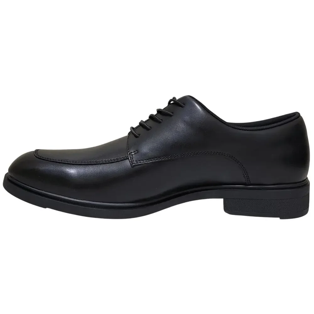 Alfani Men Kenneth Moc Toe Derby Oxfords Size US 11M Black Faux Leather